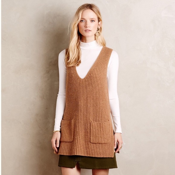 Anthropologie Wool Knit Vest - Picture 1 of 3